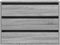 vidaXL - Ladekast - 80x41x58 - cm - bewerkt - hout - grijs - sonoma - eikenkleurig
