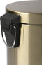 Differnz Pedaalemmer - Prullenbak 5 liter - Mat Goud