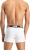 PUMA Basic 2P - Heren Boxershort - Katoen met elastische band - Wit/Zwart (2 stuks)