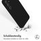Accezz Samsung Galaxy A55 - Liquid Silicone Backcover - Schokabsorberend - Zwart