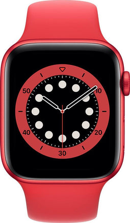 Apple Watch Series 6 - Smartwatch - Zuurstofmeting ECG - Rood (44 mm)