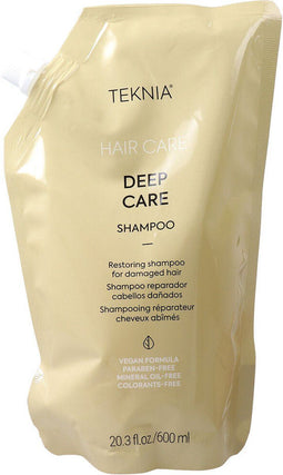 Shampoo Lakmé Teknia Hair Care Deep Care Refill 600 ml