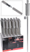 Pro Garden tuinfakkel - RVS - 115cm