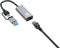 LevelOne USB-C/A - 2.5 Gigabit Ethernet Adapter - 1x RJ45 (2.5Gbps)