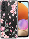 iMoshion Hoesje Geschikt voor Samsung Galaxy A33 Hoesje Siliconen - iMoshion Design hoesje - Roze / Blossom Watercolor