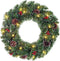 Black Box Trees - Creston krans led werkt op batterijen groen 20L TIPS 106 - d45cm - Kerstbomen