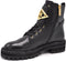 Liu Jo Pink 127 - Dames Veterboots - Zwart Gladleer - Maat 38