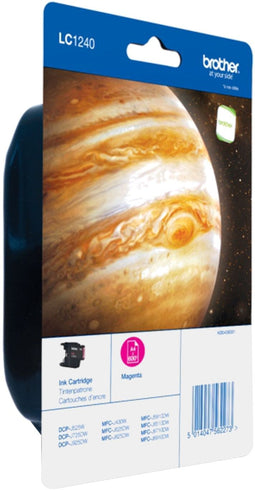 Brother LC-1240MBP - Inktcartridge - Origineel - Magenta (1 stuk)