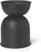 Ferm Living - Hourglass Pot - Bloempot - Zwart - Extra Small