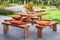 Tuindeco - Picknicktafel vierkant II Tuindeco