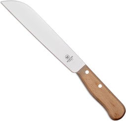 W-Selected Carbon Kool/Broodmes 18 cm - Beukenhout Handvat
