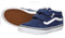 Vans Brooklyn Mid V SUEDE/CANVAS - Unisex Sneakers - Dubbele klittenbandsluiting - True Navy