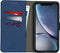 iMoshion Hoesje Geschikt voor iPhone Xr Hoesje Met Pasjeshouder - iMoshion Uitneembare 2-in-1 Luxe Bookcase - Donkerblauw