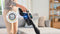 Bosch Unlimited 10 BBS1041GQC - Draadloze steelstofzuiger - MicroClean technologie - Grijs