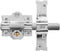 FAC Seguridad 301-l/80 - Veiligheidsslot - Staal 50 mm 80 mm - Nikkel (3 stuks)