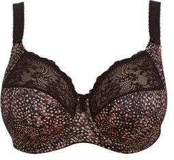 Elomi Morgan - Beha - Driedelige cups met side support - Zwart