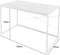 Bureau Stoer - laptoptafel - computertafel - sidetable - 100 cm breed - wit