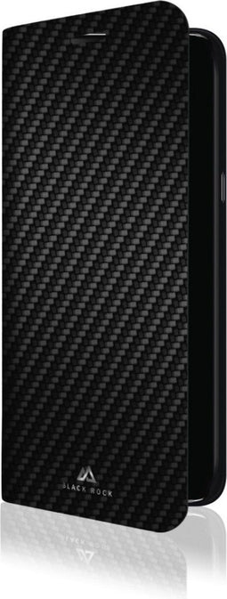 Black Rock - Samsung Galaxy S9 - Booklet Case - Carbon look - Zwart