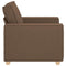 Sofa Stoel Bruin 60 cm Stof
