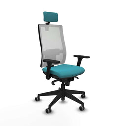 Bureaustoel Piqueras y Crespo 3D066G2 Turkoois