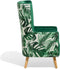 Beliani ONEIDA - Fauteuil - Groen - Fluweel