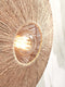 GOOD&MOJO Wandlamp Iguazu - Jute/Zwart - Ø55cm - Binnen