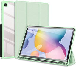 Dux Ducis Tablet Hoes Geschikt voor Samsung Galaxy Tab S6 Lite (2022) / Tab S6 Lite - Dux Ducis Toby Bookcase - Groen