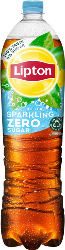 Frisdrank lipton ice tea sparkling zero 500ml - 12 stuks