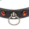 XR - STRICT - RED STONES CHOKER NECKLACE WITH RING