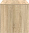 vidaXL - Tv-meubel - 100x40x40 - cm - bewerkt - hout - sonoma - eikenkleurig