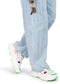 POSH by Poelman MADEE - Dames sneakers - Vetersluiting met chunky zool - Groen met combinatie
