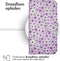 iMoshion Hoesje Geschikt voor Samsung Galaxy A52 (4G) / A52s / A52 (5G) Hoesje Met Pasjeshouder - iMoshion Design Bookcase smartphone - Meerkleurig / Purple Flowers