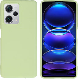 iMoshion Hoesje Geschikt voor Xiaomi Redmi Note 12 Pro Plus Hoesje Siliconen - iMoshion Color Backcover - groen