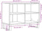 vidaXL - Tv-meubel - 69,5x30x50 - cm - bewerkt - hout - betongrijs