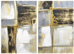 Schilderij DKD Home Decor Abstract (60 x 3 x 90 cm) (2 pcs)