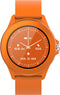 Forever Colorum - Smartwatch - Hartslag slaap hydratatie - Oranje