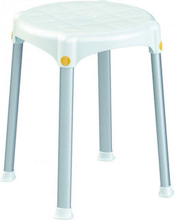 Atlantis Douchekruk - Rond - Vaste hoogte 43 cm - Wit