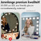 Sansbeauté® Hollywood Spiegel - Make Up Spiegel - 15 Dimbare LED-Lampen - 10X Vergroting - Bluetooth - 58x43cm