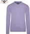 Cappuccino Italia - Heren Sweaters Pullover Lilac - Paars - Maat XL
