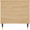 vidaXL - Salontafel - 60x44,5x45 - cm - bewerkt - hout - sonoma - eikenkleurig