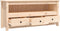 vidaXL - Tv-meubel - 114x35x52 - cm - massief - grenenhout