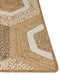 BASOREN - Laagpolig vloerkleed - Beige - 80 x 300 cm - Jute