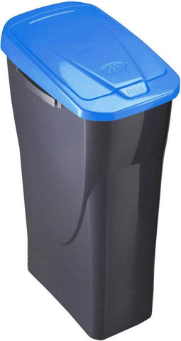 Rubbish bin Black/Blue polypropylene (15 L)