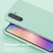 Selencia Hoesje Geschikt voor Samsung Galaxy A54 (5G) Hoesje Met Koord - Selencia Siliconen hoesje met afneembaar koord - Turquoise