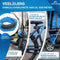 NEXTCOVER® Cijferslot Fietsslot - Ringslot - 5-cijferige cijfercode - Blauw