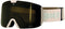 SINNER ARC - Skibril - Dubbele gouden spiegellenzen - Matte Light Grey