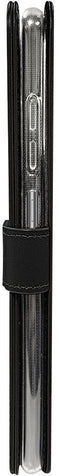 Valenta Galaxy A13 - Book Case - Handgemaakt volnerf leder - Zwart