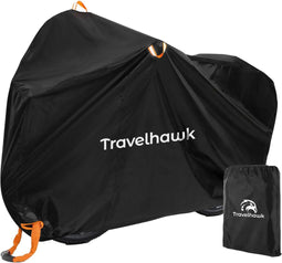 Travelhawk Fietshoes Universeel - Voor 2 Fietsen - Waterdicht en UV-bestendig - Zwart