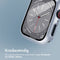 imoshion Screenprotector - Geschikt voor Apple Watch Series 4 / 5 / 6 / SE - 40mm - Full Cover Hard Case / Beschermend Hoesje - Zilver