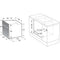 Gorenje BCSIB 737OTX - Inbouw oven - 77 liter - Inductiekookplaat GI6400BSCOT - RVS zwart